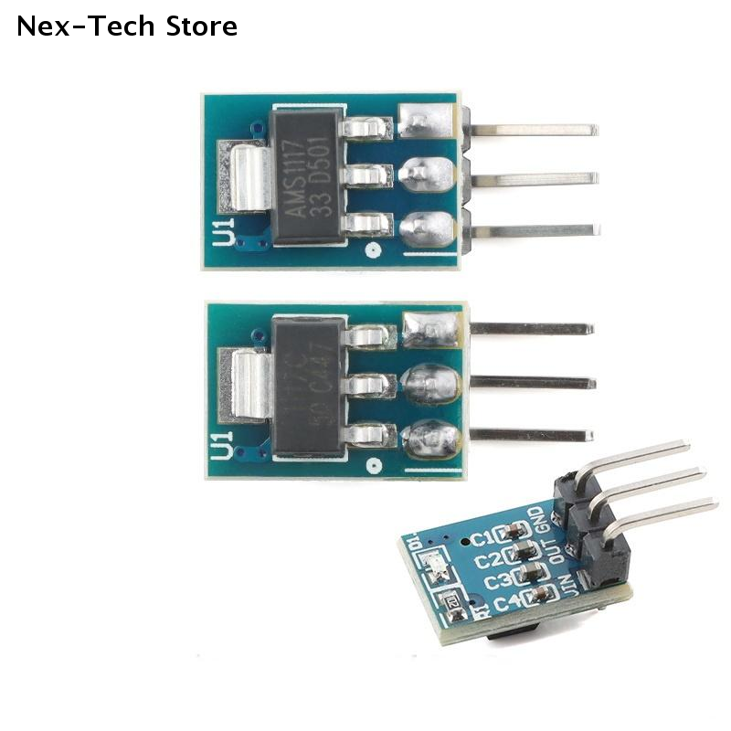 Ams1117 Module - [NT]1/3/5Pcs Módulo de Fonte de Alimentação