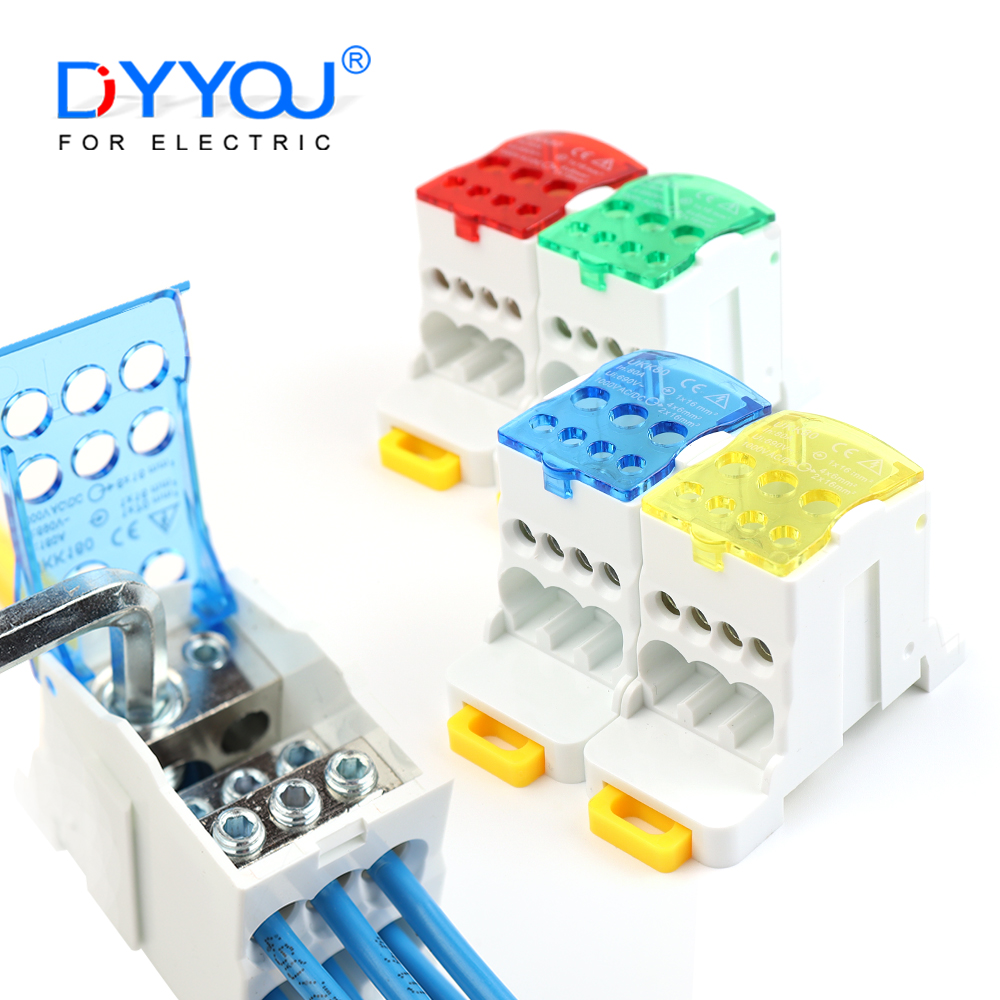 Screw Terminal Block - Conector de cabo de fio rápido