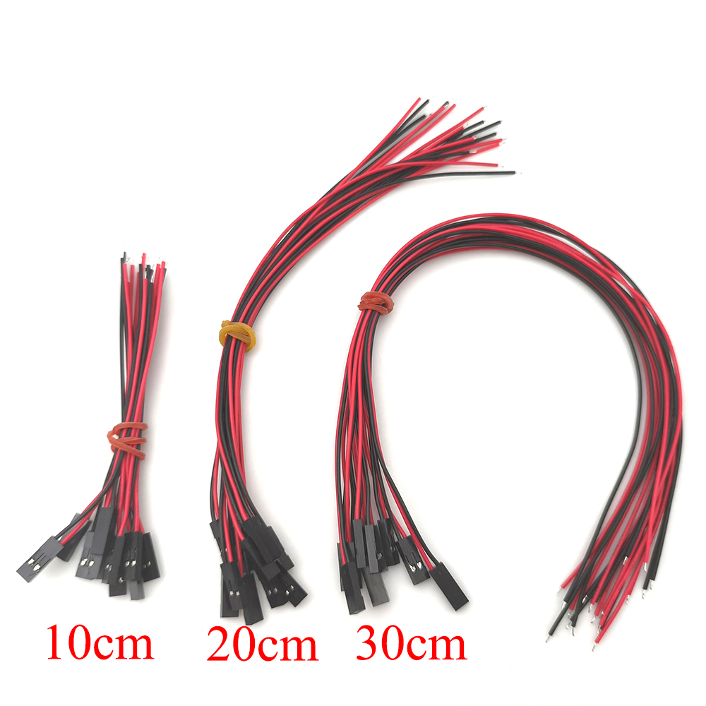 Jumper Wire Kit - 10/20 pces 2pin fêmea jumper fio