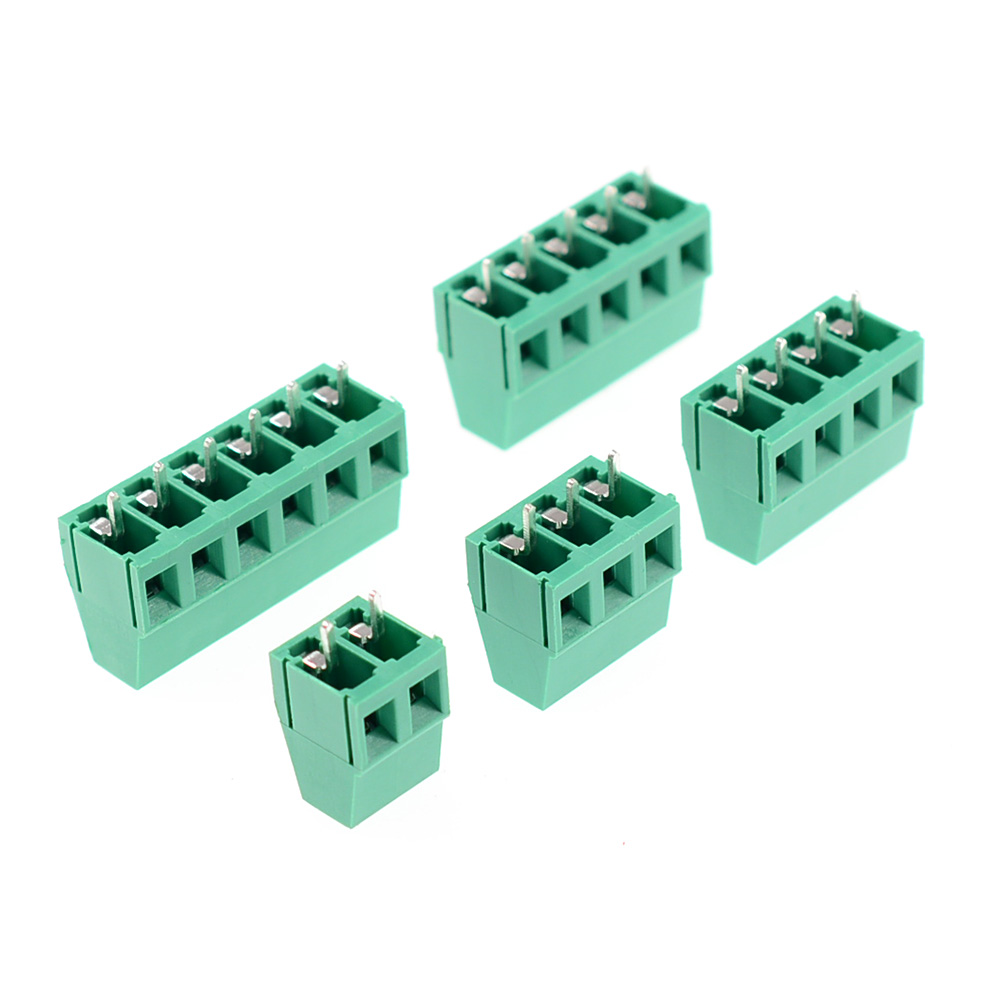 10/50 peças KF128-5.0mm kf128  - Screw Terminal Block avaliação e preço