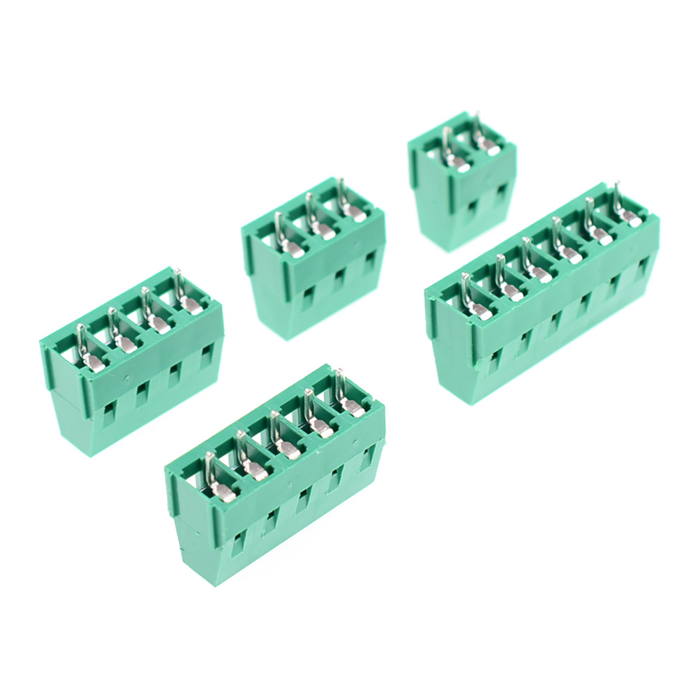 10/50 peças KF128-5.0mm kf128  - Screw Terminal Block avaliação e preço