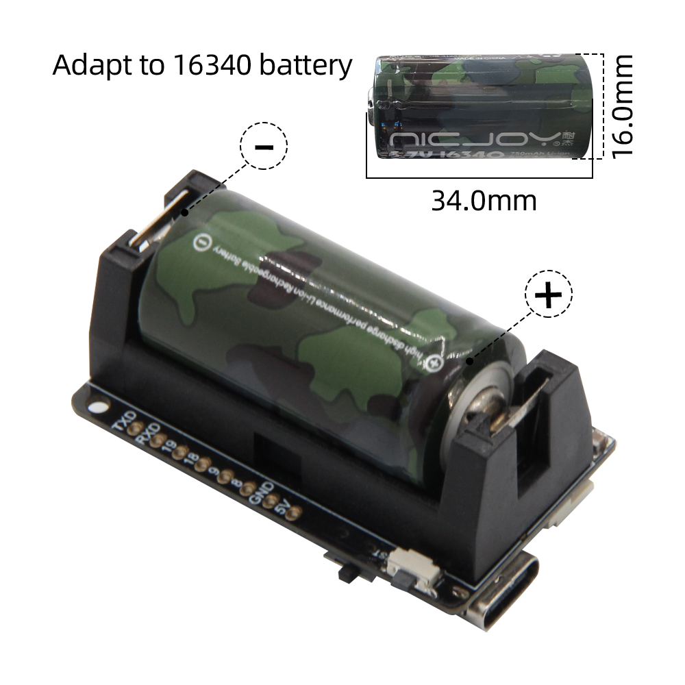 LILYGO® TTGO T-OI Plus ESP32-C - Esp32 Battery Holder Lipo avaliação e preço