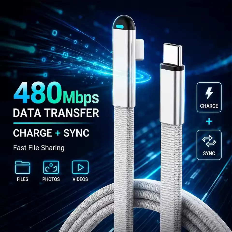 Cabo Trançado de Super Carrega - Usb C Cable avaliação e preço