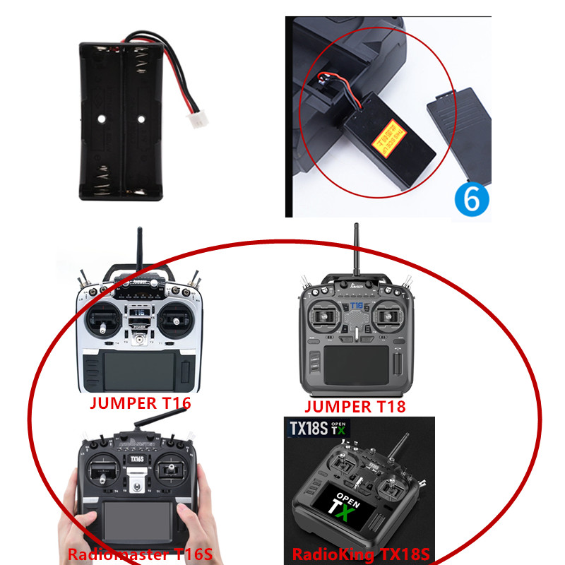 18650 compartimento de bateria - Antenna 2.4Ghz avaliação e preço