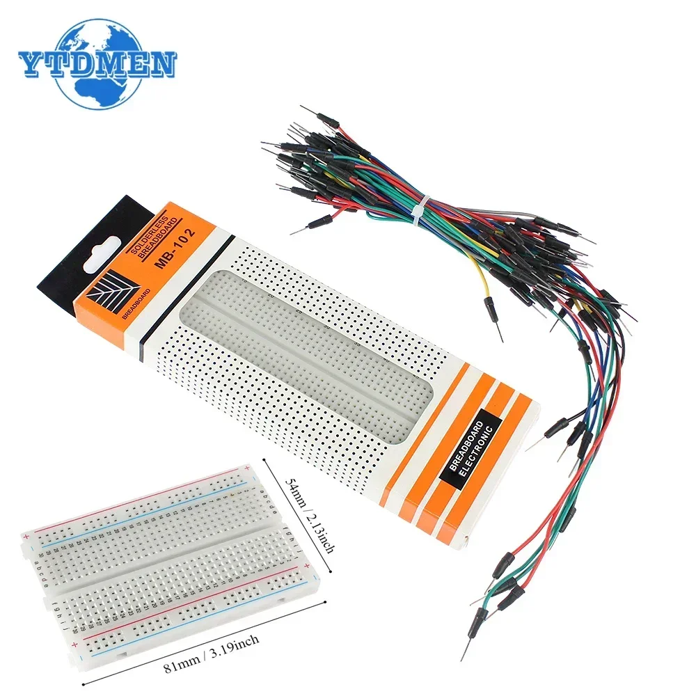 MB-102 placa de ensaio 400 830 - Breadboard 400 Point avaliação e preço